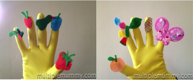 Hungry Caterpillar glove-puppet