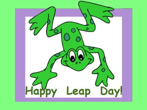 Leap-Day frog