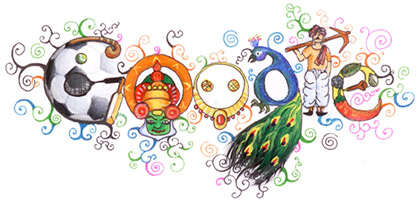 Google doodle - India